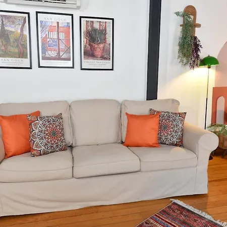 Cute Retro Balcony Ac Galata Lejlighed Istanbul