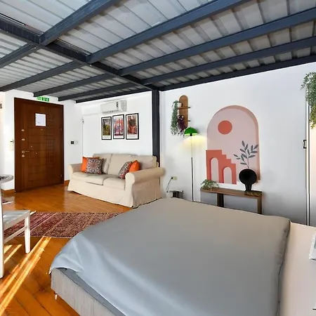 Apartment Cute Retro Balcony Ac Galata *