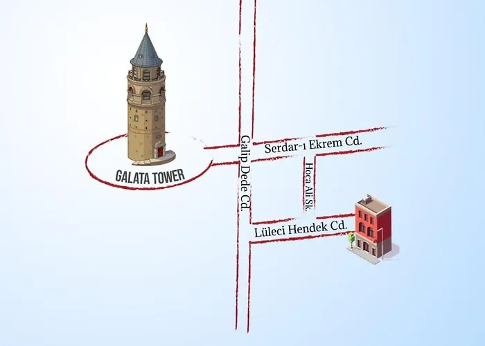 Cute Retro Balcony Ac Galata * Provincia di Istanbul